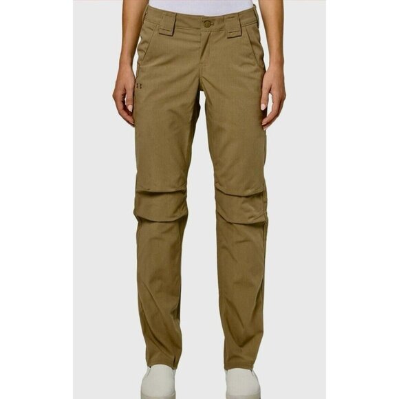 UNDER ARMOUR STORM1 Enduro Elite Pants Women's Size 10 Blue Flat Front W-16.75" - Picture 8 of 16